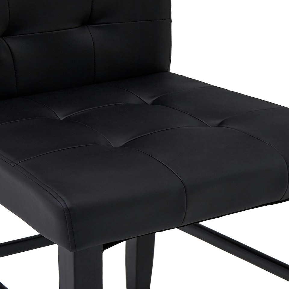 image 1 of Interiors by Premier Park Bar Chair, High Backrest Breakfast Bar Chair, Footrest Living Bar Chair for Kitchen & Home Bar