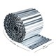 image 3 of Corrugated Galvanised Steel Metal Garden Border Roll | Silver | Silver | 6m