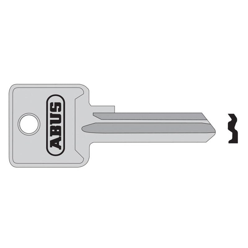 Abus Mechanical 85 Series Key Blanks - Multi Colour - 85/50 50mm +60 Left Hand Key Blank
