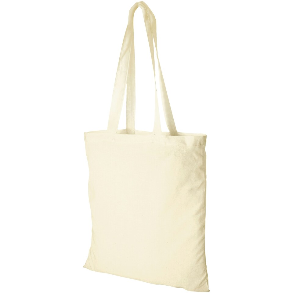 Bullet Peru Cotton Tote - Natural - 38 x 42 cm | Cream