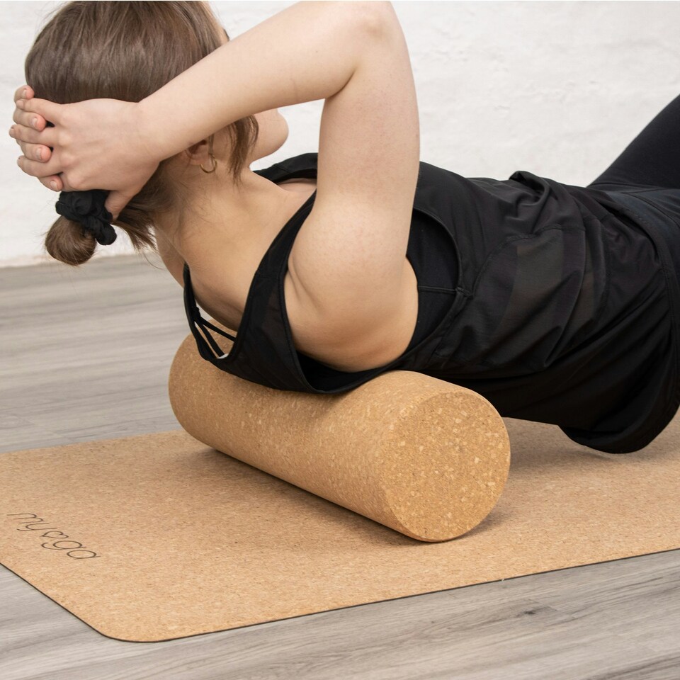 image 1 of Myga Cork Massage Roller 15 x 45