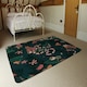 image 3 of Beautiful dark forest (Rug) Green | Small: 60x110cm