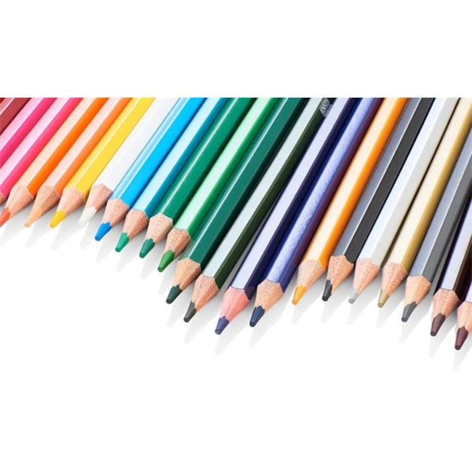 image 1 of Box of 24 Artists Studio Colour Pencils by Icon Art