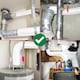 image 8 of SPARES2GO Vent Hose Extension Kit for Portable Air Conditioners Aluminium Insulated AC Pipe Duct (6m, 5" / 125mm)