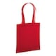 image 1 of Westford Mill Organic Premium Cotton Tote Bag - Classic Red - One Size Red