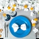 image 5 of Argon Tableware Metallic Charger Plates - 33cm - Blue - Pack of 6 Blue