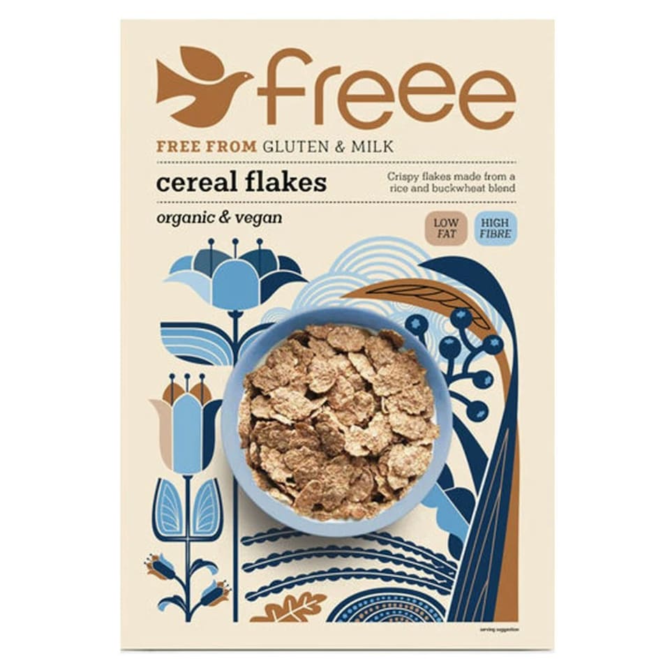 Organic Gluten Free Cereal Flakes 375g (Freee by Doves Farm)