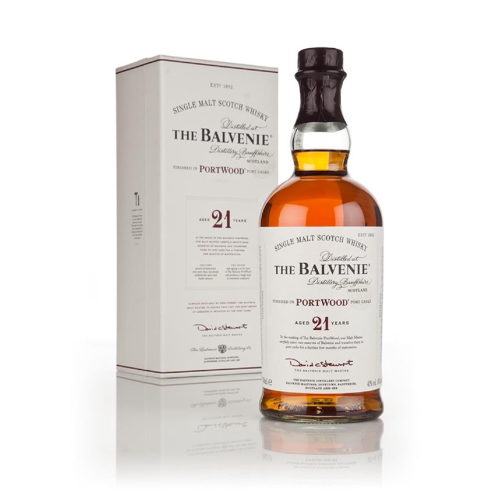 image 1 of Balvenie - Port Wood Finish Single Malt Scotch 21 year old Whisky