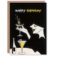 image 1 of Witch Cocktail Potion Candle White Yellow Her Birthday Card