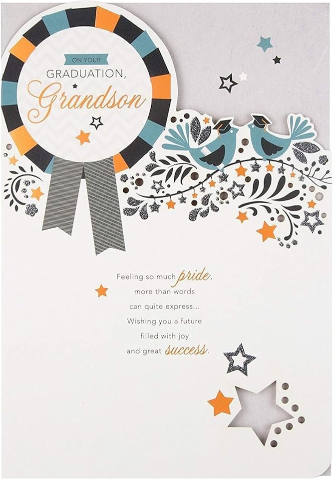 image 1 of "So Much Pride" Grandson Graduation Congratulations Card