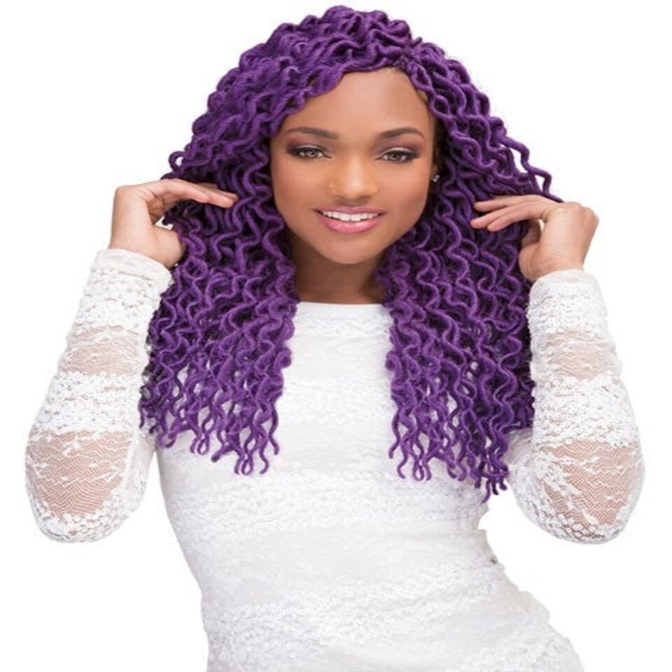 Janet Collection 2 X Mambo Syn Coily Dense Locs Multi | 4 | 18 inch