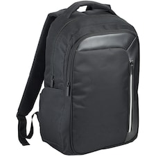 Avenue Vault Rfid 15.6in Computer Backpack - Solid Black - 35 x 12.4 x 44cm