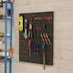 image 2 of KCT 2 Pcs Plastic Wall Mounted Tool Board Storage DIY Organiser Garage Workshop Shed Shelves