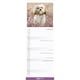 image 3 of Shih Tzu Slim 2026 Calendar | Slimline Wall Calendar | Dog Breed Gift | Plastic Free Packaging | by Avonside Publishing [Calendar] Avonside Publishing Ltd