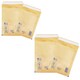 image 1 of 200 x Size 5 (220 x 265mm) Classic Gold Arofol Bubble Lined Strong Postal Mailers With Peel & Seal Slip Gold | One Size