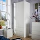 image 1 of Wardrobe 2 Door 2 Drawer Storage Cabinet Modern Home Bedroom Furniture | White