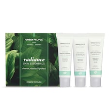 Green People Sensitive Skin Care Set - Natural & Organic 3-Step Routine - Skincare Gift - Vegan, 3 x 30ml