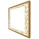 image 1 of Egyptian hieroglyphs golden border (Picture Frame) Brown | Oak | S