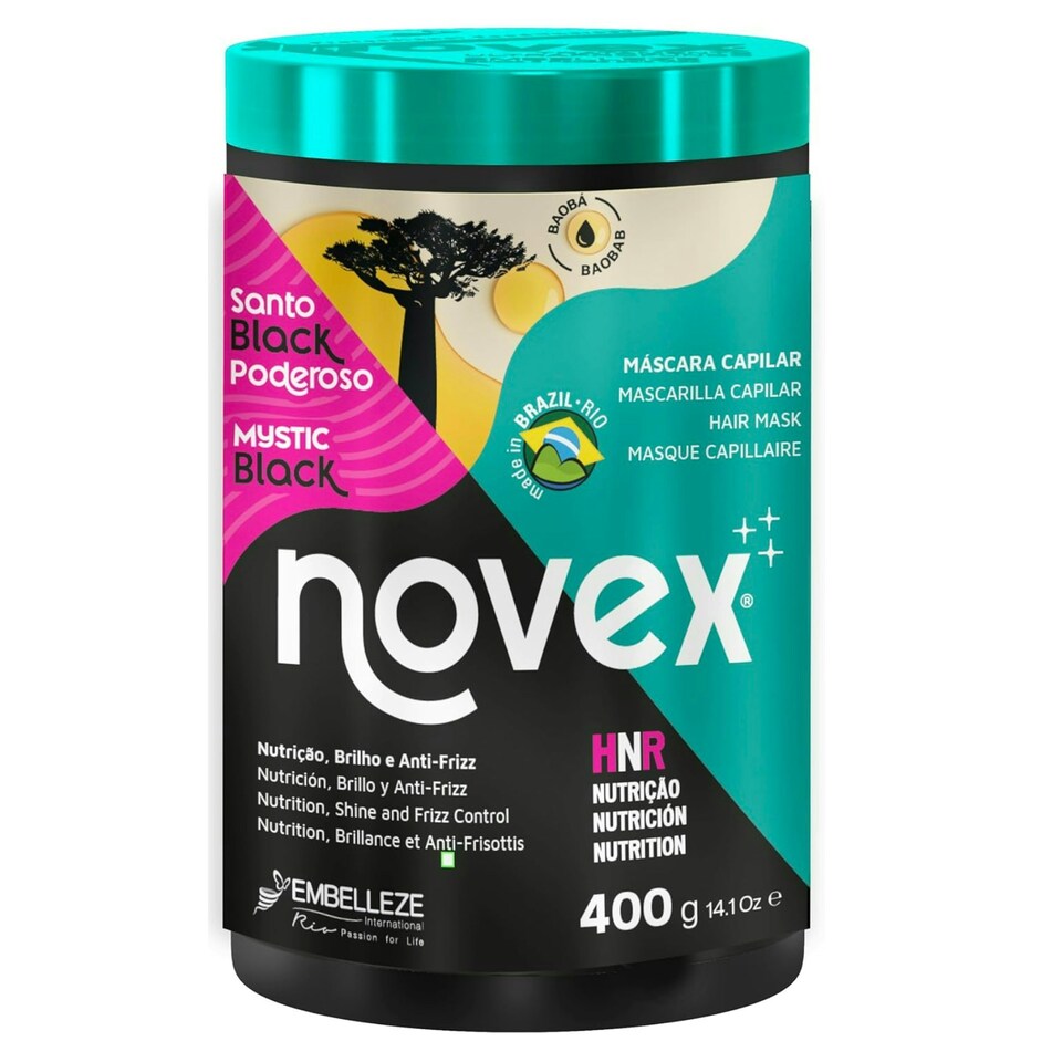 image 1 of Novex Mystic Black Hair Mask 400g