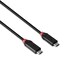 image 3 of 1m USB4 240W Type C Cable, Black Line