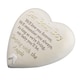 image 3 of Widdop Gifts Baby Boy Graveside Heart Plaque