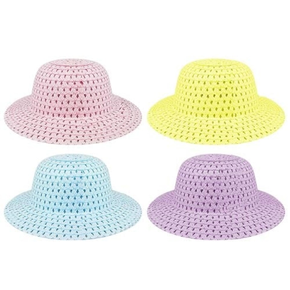 Assorted Straw Easter Bonnet