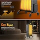 image 7 of PureMate 2500W 11-Fin Oil Filled Radiator | Portable Heater with Digital Thermostat, 24Hr Timer & Eco Mode