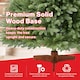 image 4 of 3ft Artificial Christmas Pine Tree 100% PE Injection Moulded