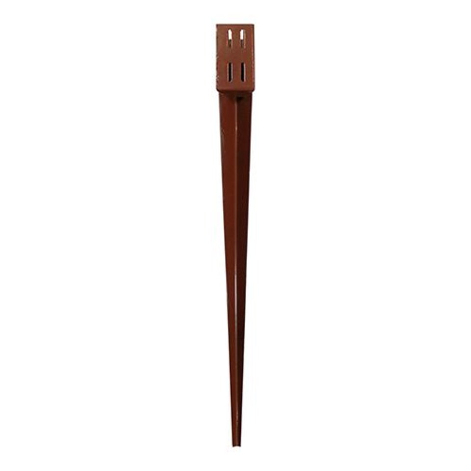 Timco - Drive in Post Spike - Quick Fit - Oxide Red (Size 100 x 750mm - 1 Each)