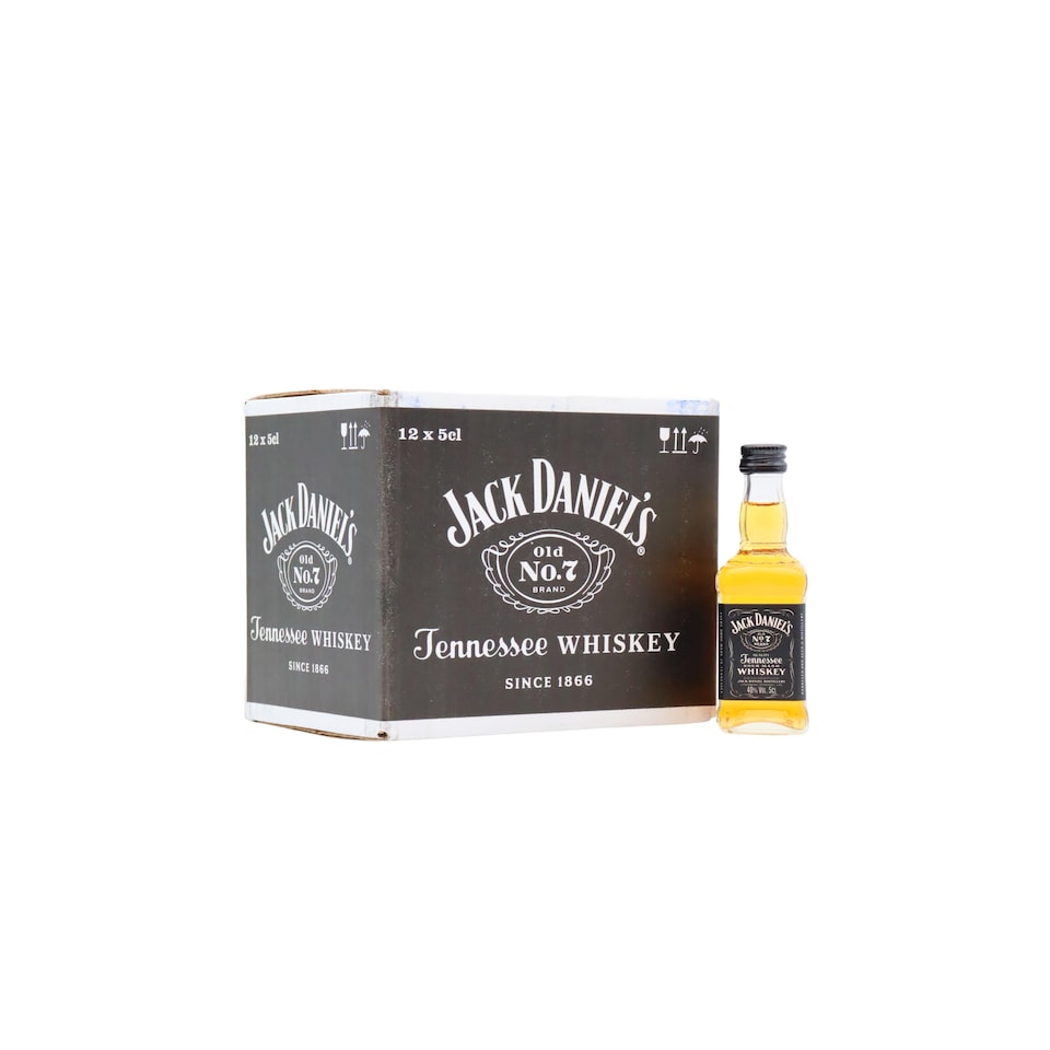 Jack Daniel's - Old No. 7 Tennessee Whiskey Miniatures (12 x 5cl)