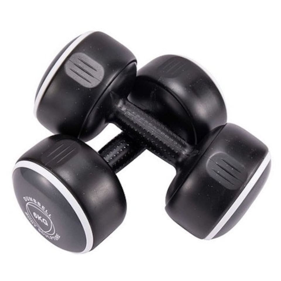 image 1 of Body Sculpture 24kg Smart Dumbbell Tower with Stand — 3 Pairs (2/4/6kg) | Multi | MULTI-COLOUR | 24kg