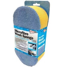 Streetwize Microfibre Sponge Scourers | Yellow | Yellow/Blue | One Size | 1