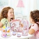 image 4 of Magical Princess Tea Party Set for Kids – Pretend Play Afternoon Tea Set with Cups, Teapot, Utensils & Carry Case