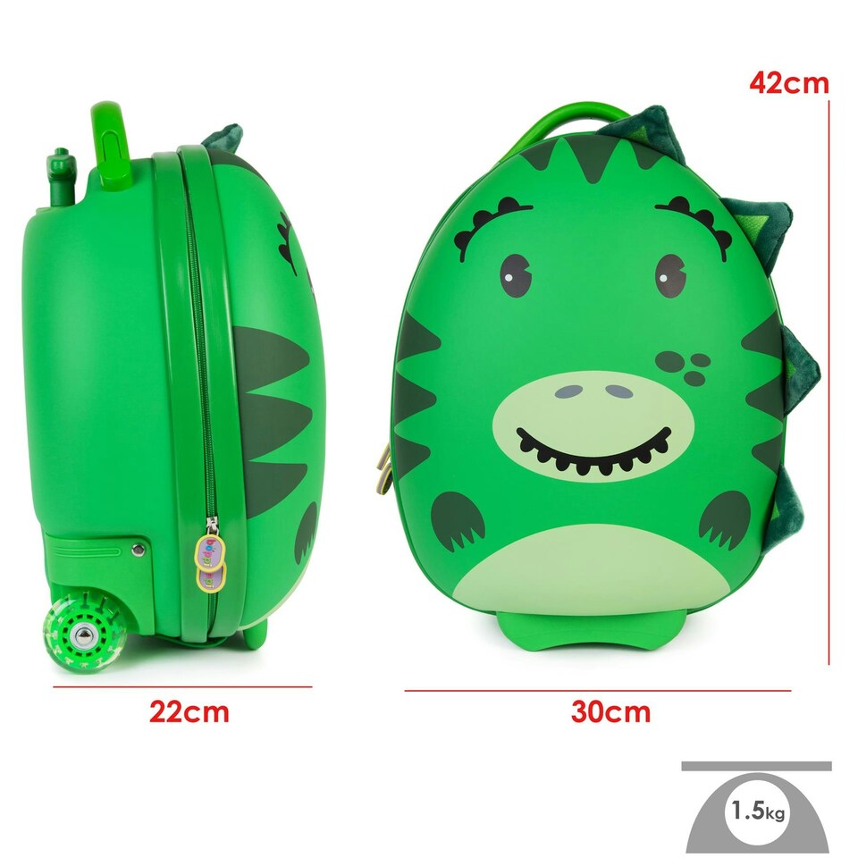 image 1 of boppi Tiny Trekker Luggage Case - DINOSAUR
