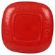 image 4 of 6x Plastic Dinner Plates | Red | 1