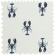 image 3 of Sophie Allport Lobster Oven Mitt, 100% Cotton White | Blue