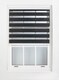 image 2 of FURNISHED Day and Night Roller Blinds Zebra Window Shades Made to Measure (W)240cm x (L)165cm | Black | Black | (W) 240cm x (L) 165cm