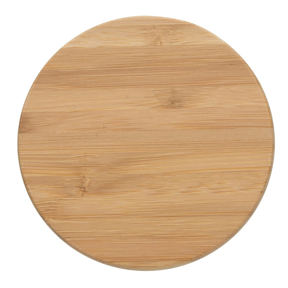 image 1 of Ukiyo Deluxe Jasmine Bamboo Scented Candle - White - 11.3cm x 8.4cm | White