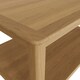 image 7 of Taberno Oak Coffee Table Natural Oak Orange