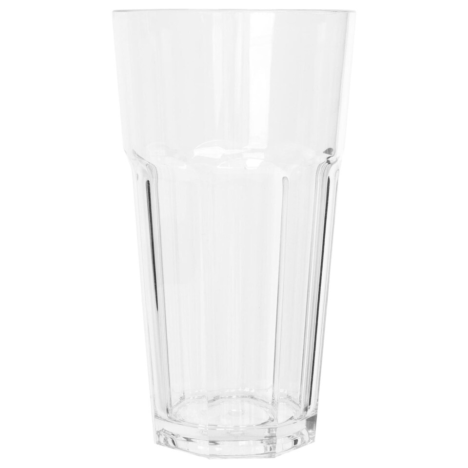 image 1 of Argon Tableware Reusable Plastic Highball Glasses - 665ml - Pack of 6 | Clear | Clear