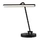 image 2 of Black LED Picture Light Desk Lamp with Touch Dimmer | Black | Black | 1