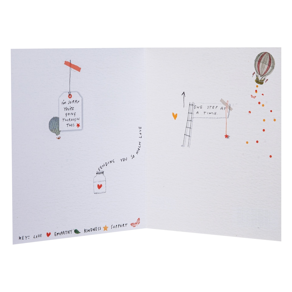 image 1 of Hallmark Maggie's - Cancer Diagnosis Charity Card - I'm Here For You Design