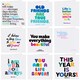 image 1 of Quotable All Occasions Greetings Cards 9 Multipack Assorted