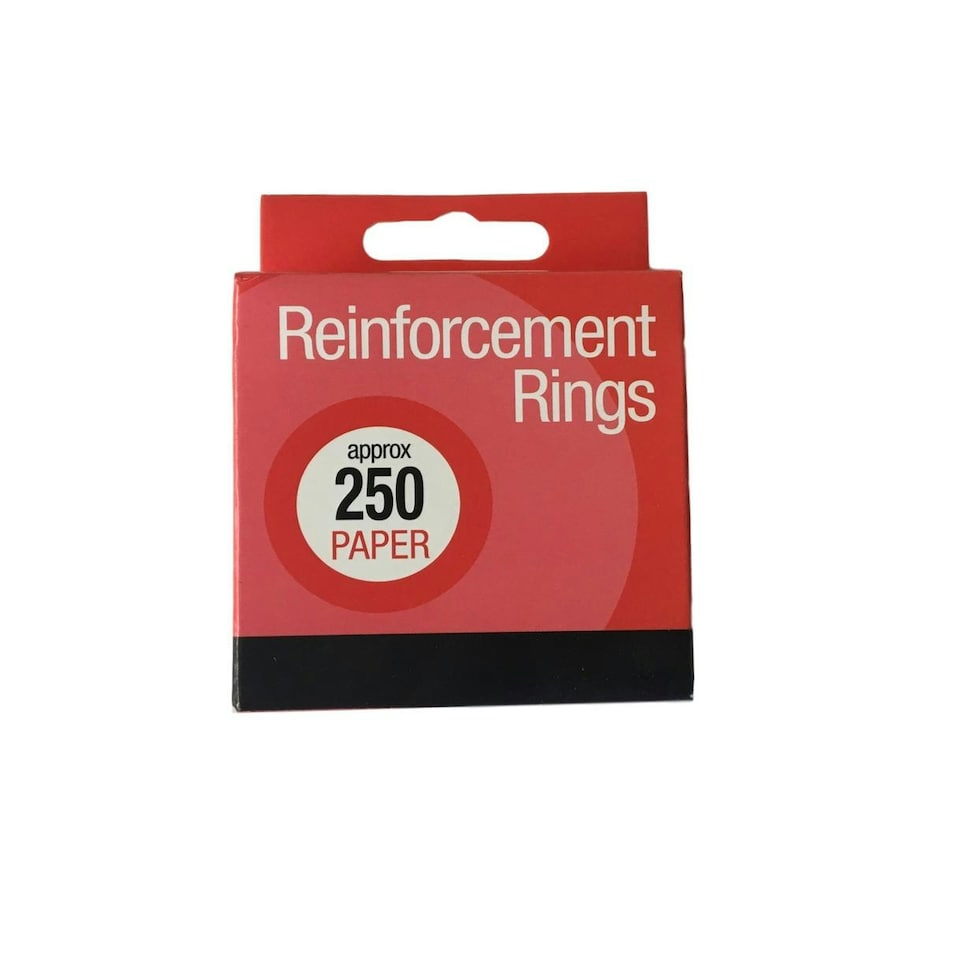 image 1 of Box of 250 Paper Reinforcement Rings