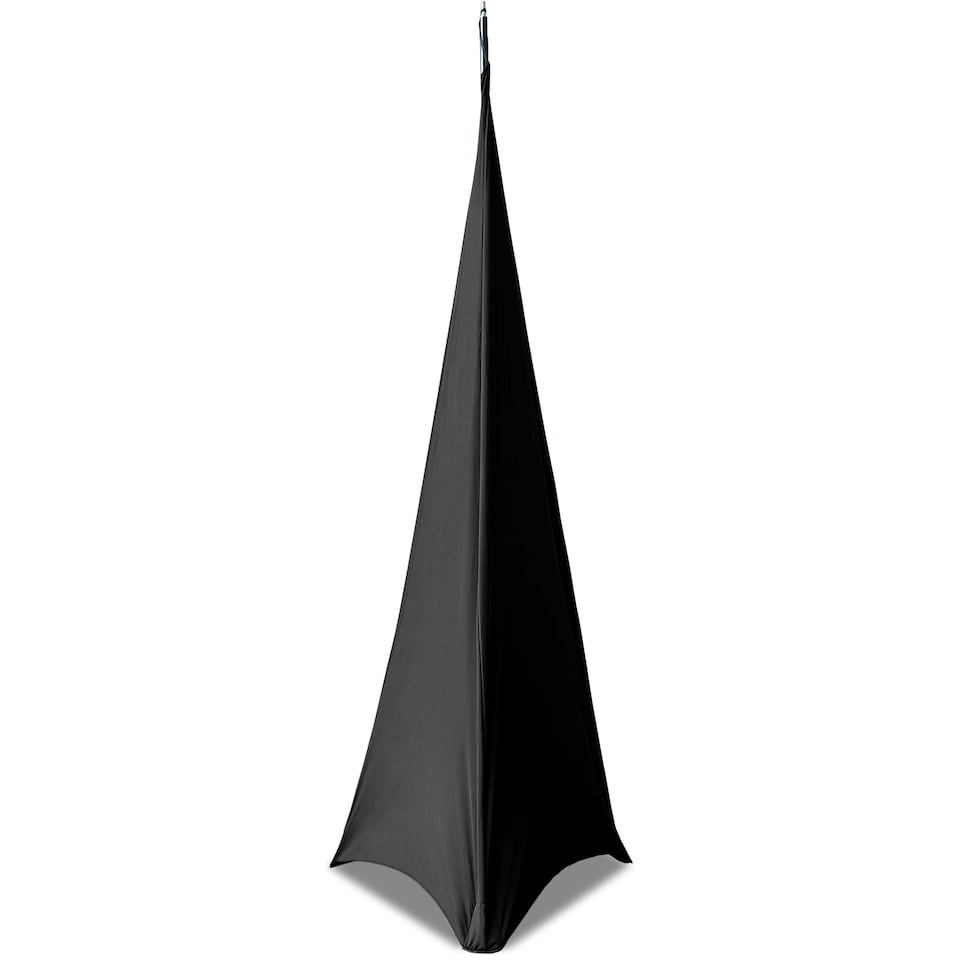 image 1 of Triple Sided Stretch Tripod Speaker DJ Stand Cover with Loop - 1pc