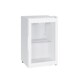 image 1 of SIA DC3W Mini Drinks Fridge, Table Top 46L Wine Cooler With Glass Door, White