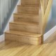 image 2 of Cheshire Mouldings Stair Klad Oak Tread and Riser Kit (L) 1.0m (W) 300mm (T) 13mm