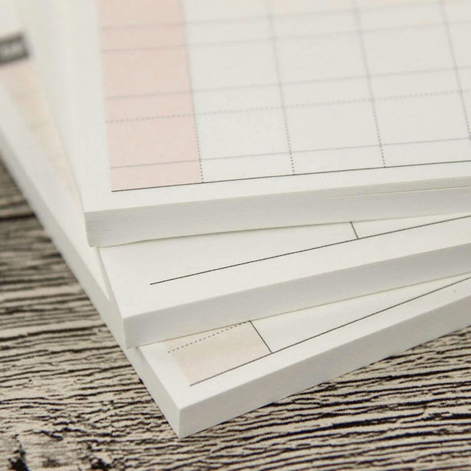 image 1 of Haven Weekly Planner List Pad for Tasks, Goals, Notes, Meals & Reminders