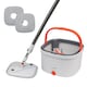 image 1 of Self Cleaning 360 Spin Microfibre Square Mop & Bucket Set Wash & Dry System