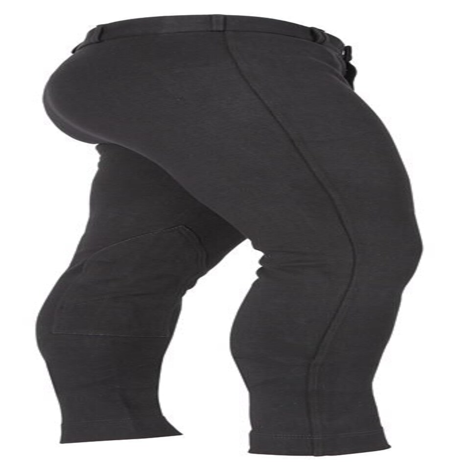 image 1 of Shires Saddlehugger Jodhpurs - Gents Black | 30 Inch